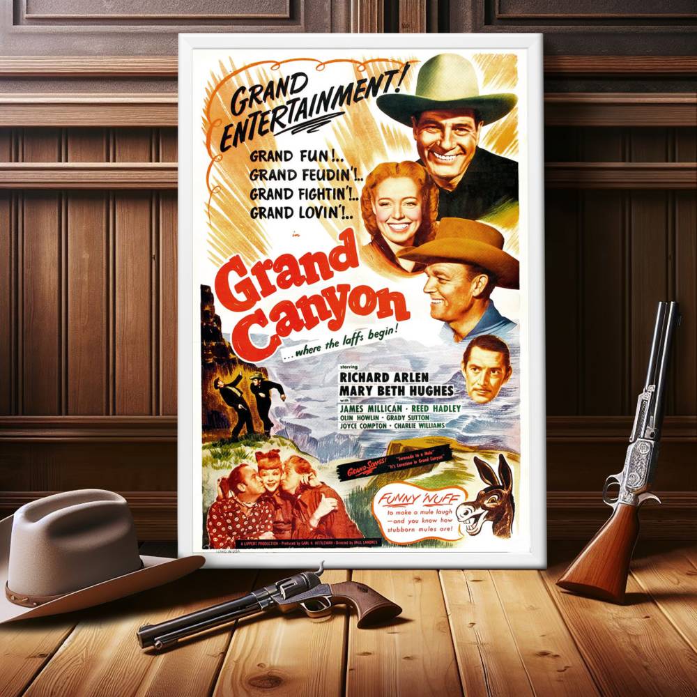 "Grand Canyon" (1949) Framed Movie Poster