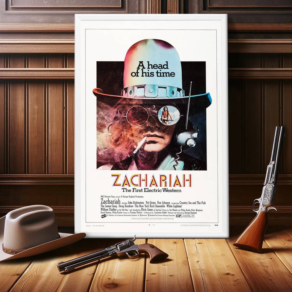 "Zachariah" (1971) Framed Movie Poster