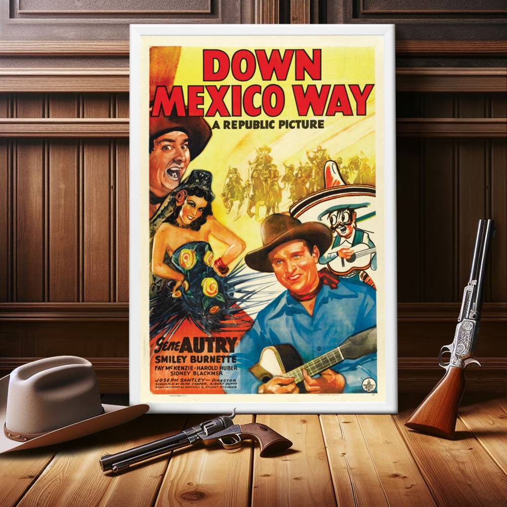 "Down Mexico Way" (1941) Framed Movie Poster