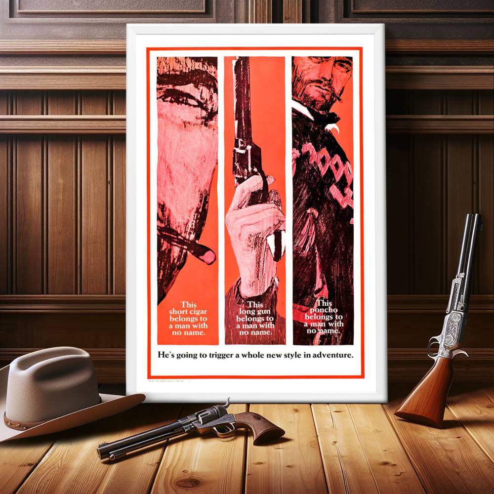 "Fistful Of Dollars" (1964) Framed Movie Poster