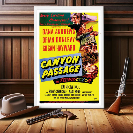 "Canyon Passage" (1946) Framed Movie Poster