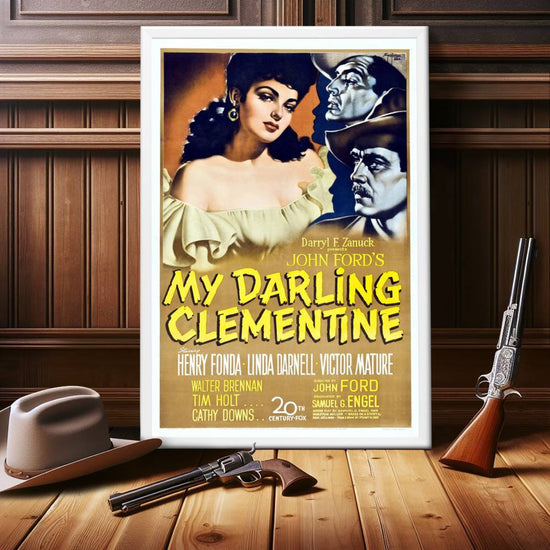 "My Darling Clementine" (1946) Framed Movie Poster