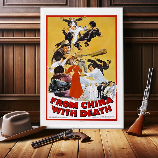 "From China With Death" (1974) Framed Movie Poster