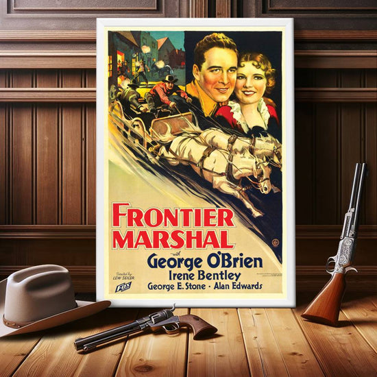 "Frontier Marshal" (1934) Framed Movie Poster