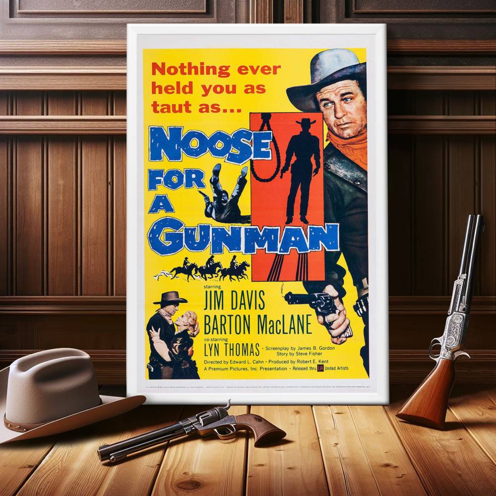 "Noose For A Gunman" (1960) Framed Movie Poster