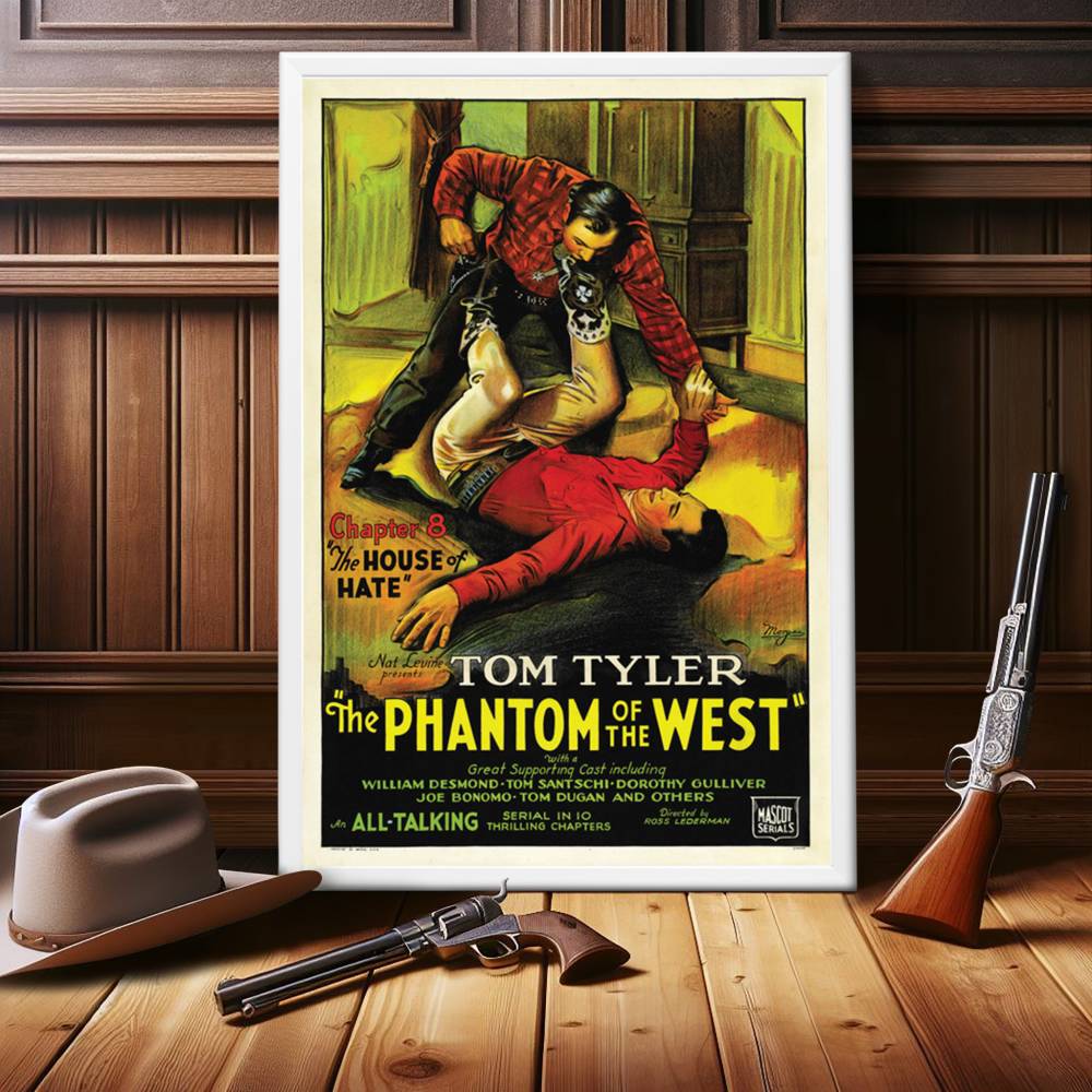 "Phantom Of The West" (1931) Framed Movie Poster