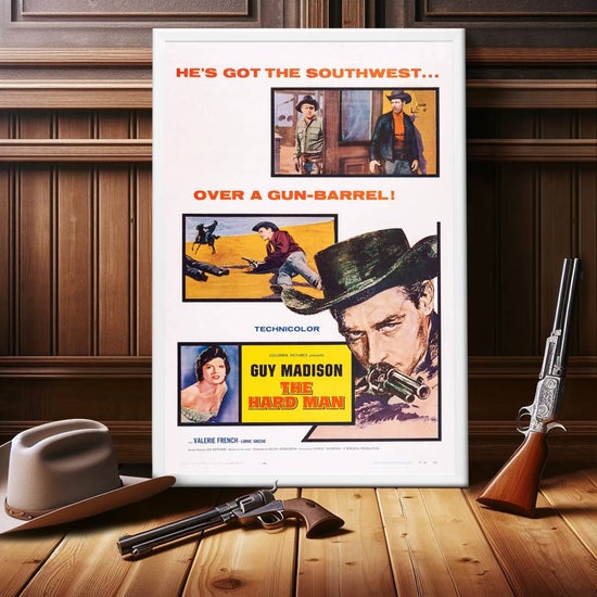 "Hard Man" (1957) Framed Movie Poster