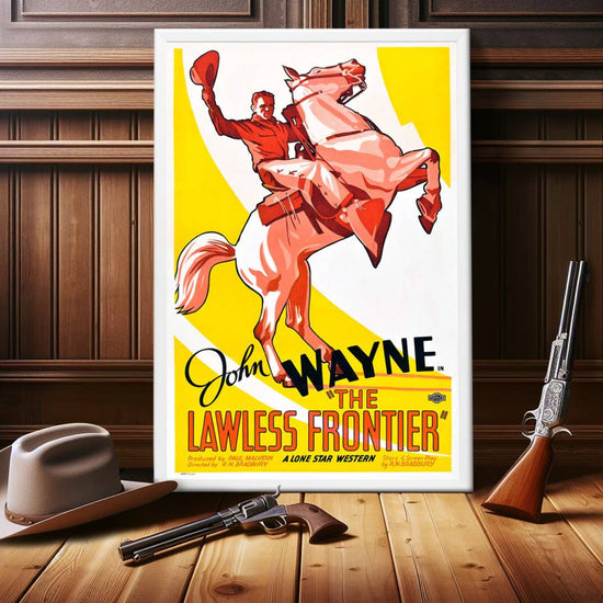 "Lawless Frontier" (1934) Framed Movie Poster