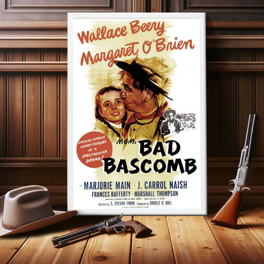 "Bad Bascomb" (1946) Framed Movie Poster