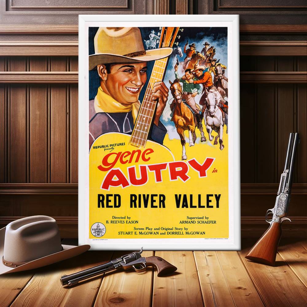 "Red River Valley" (1936) Framed Movie Poster