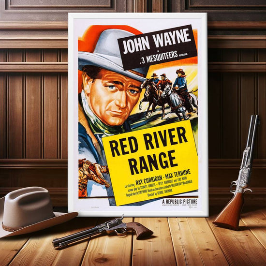 "Red River Range" (1938) Framed Movie Poster