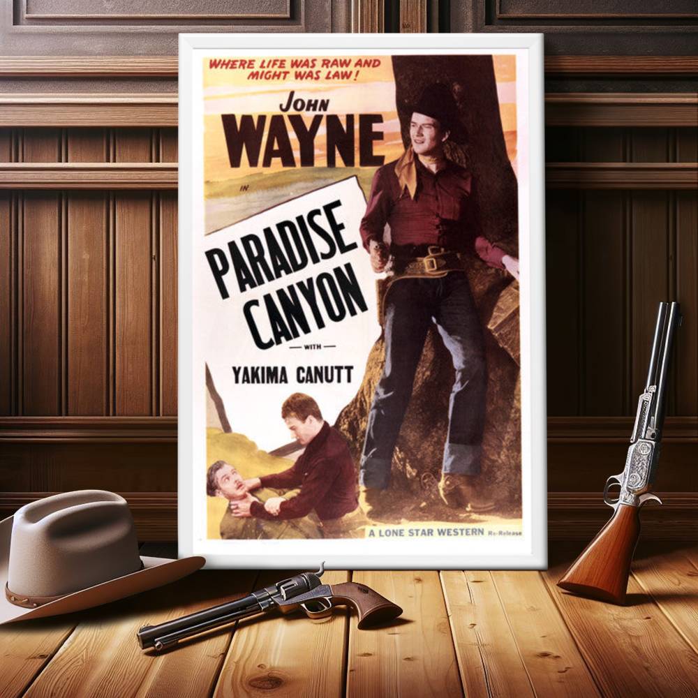 "Paradise Canyon" (1935) Framed Movie Poster