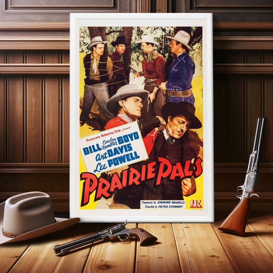 "Prairie Pals" (1942) Framed Movie Poster