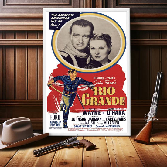 "Rio Grande" (1950) Framed Movie Poster