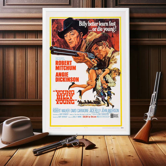 "Young Billy Young" (1969) Framed Movie Poster