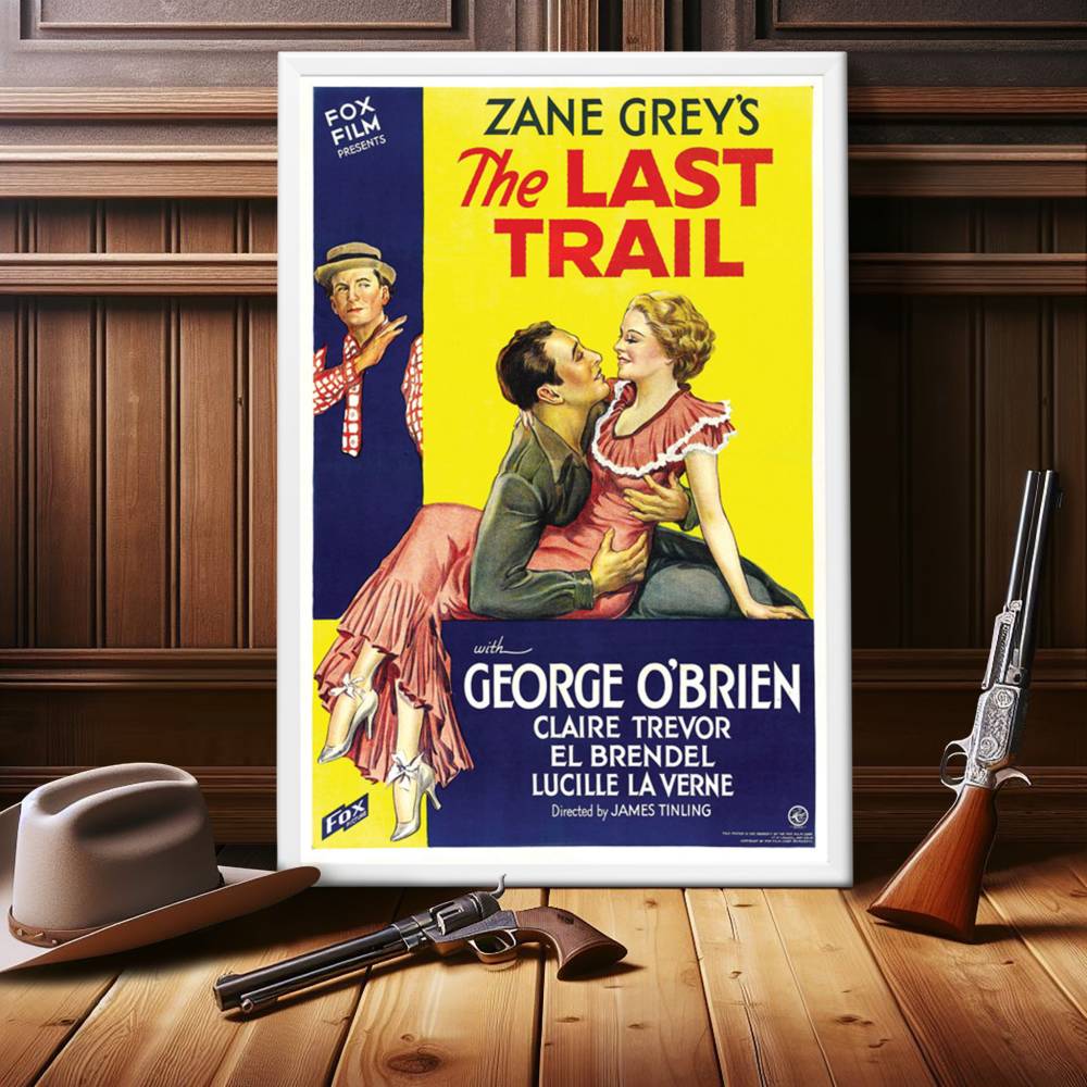 "Last Trail" (1933) Framed Movie Poster