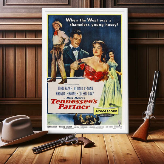 "Tennessee's Partner" (1955) Framed Movie Poster