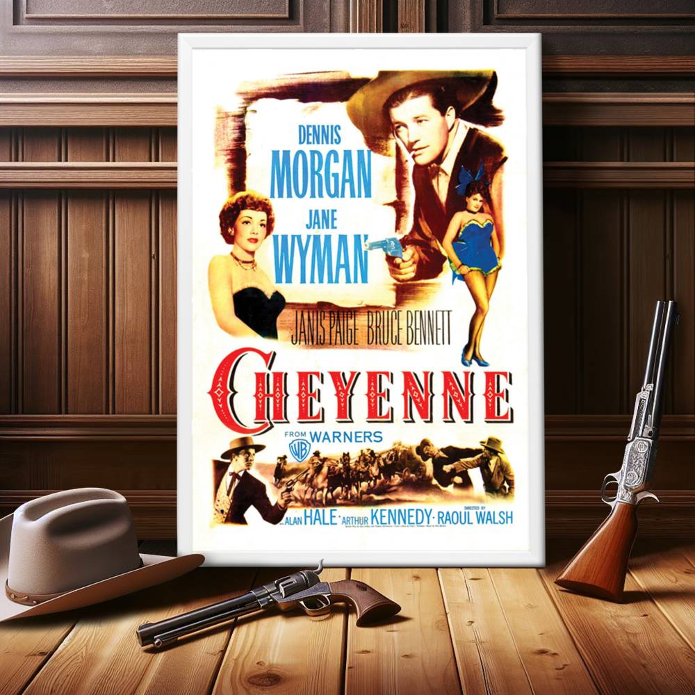 "Cheyenne" (1947) Framed Movie Poster