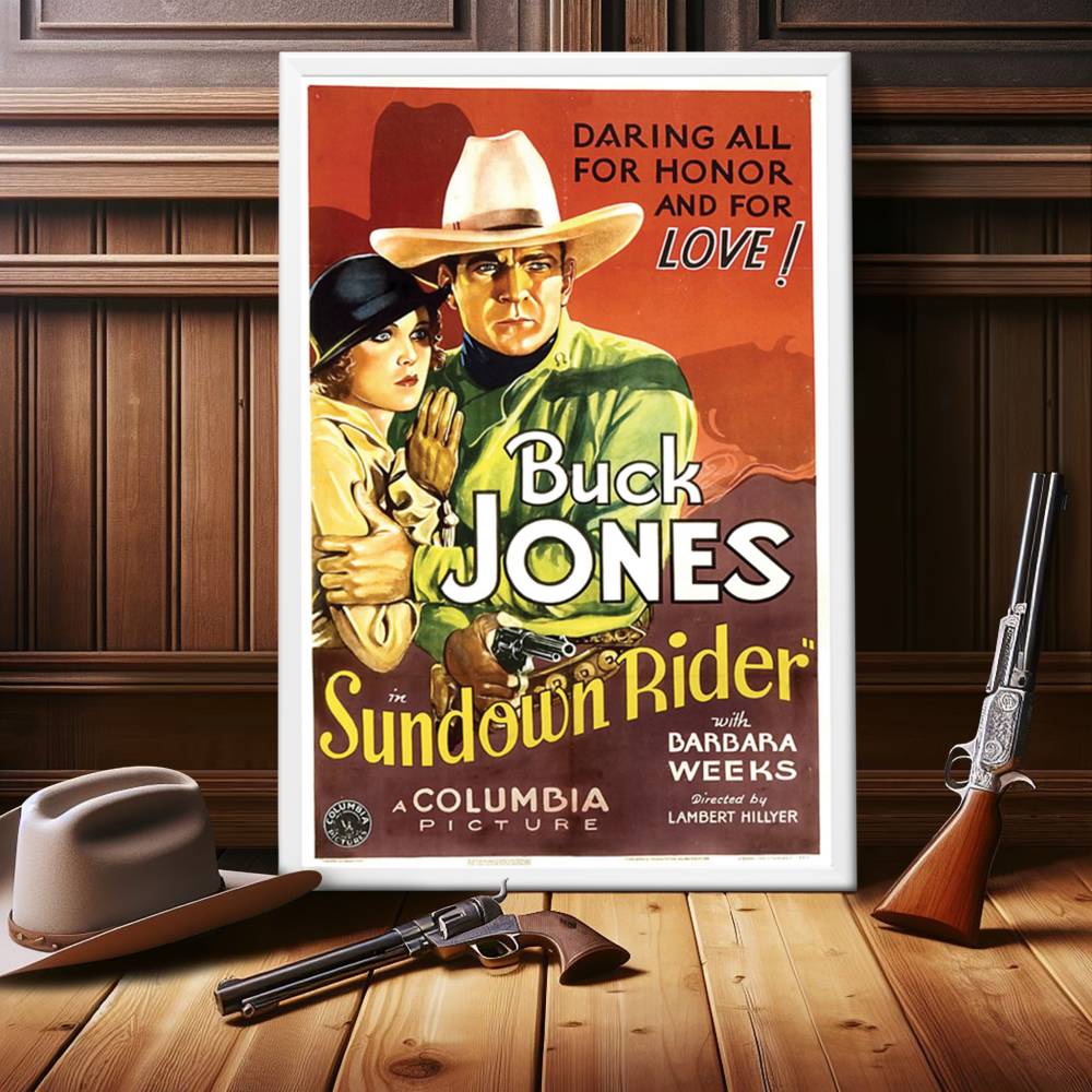 "Sundown Rider" (1932) Framed Movie Poster