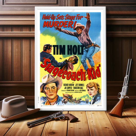 "Stagecoach Kid" (1949) Framed Movie Poster