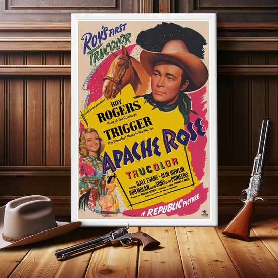 "Apache Rose" (1947) Framed Movie Poster